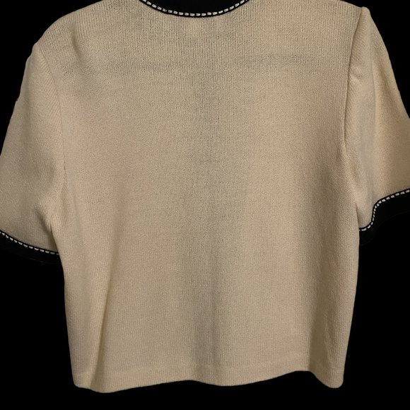 ST JOHN JERSEY KNIT TOP - Picture 2 of 3